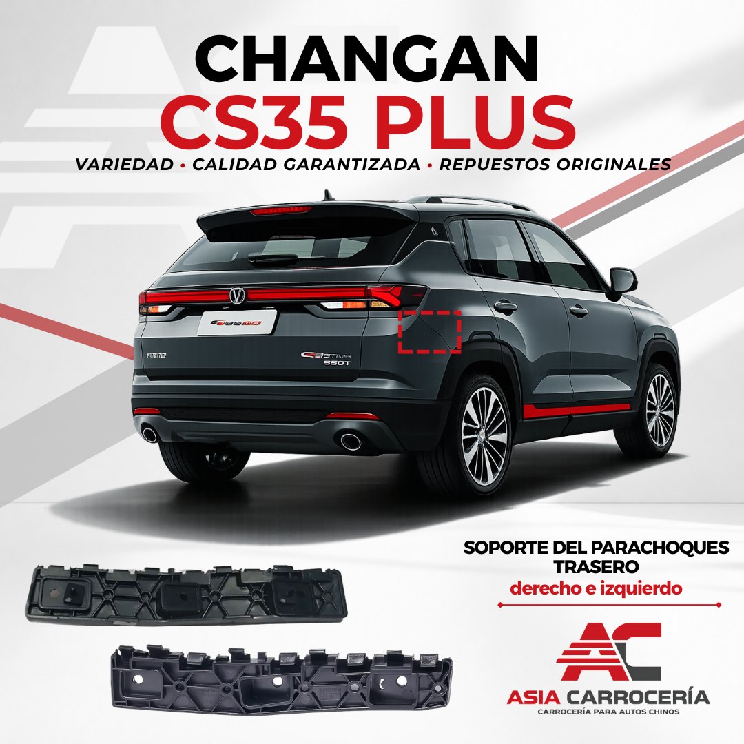 Soporte parachoques trasero izquierdo Changan CS35 Plus