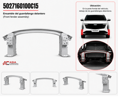 Guardafango Delantero (Conjunto) - Geely Starray