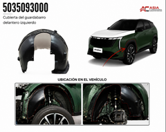 Guardafango Interior Delantero - Geely Starray