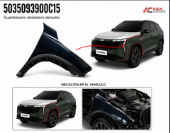 Guardafango Delantero - Geely Starray