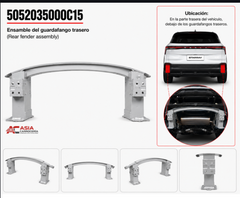 Guardafango Trasero (Conjunto) - Geely Starray