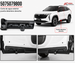 Sello de Ventana Puerta Delantera (Tipo 1) - Geely Starray