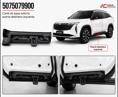 Sello de Ventana Puerta Delantera (Tipo 1) - Geely Starray