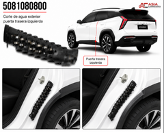 Sello de Ventana Puerta Trasera (Tipo 2) - Geely Starray
