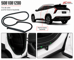 Sello de Puerta Trasera (Tipo 3) - Geely Starray