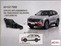 Ménsula Anti-Hundimiento de Defensa Delantera - Geely Starray