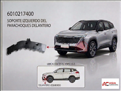 Soporte de Defensa Delantera (Tipo 2) - Geely Starray