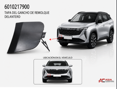 Tapa de Gancho de Remolque Delantero - Geely Starray