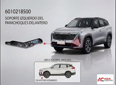 Soporte de Defensa Delantera (Tipo 1) - Geely Starray