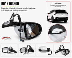 Retrovisor Exterior (Conjunto) (Tipo 2) - Geely Starray
