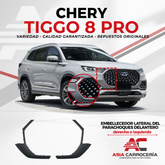 Moldura lateral del parachoques delantero — Chery Tiggo 8 Pro