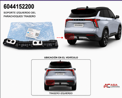 Soporte de Defensa Trasera - Geely Starray