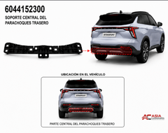Soporte Central de Defensa Trasera - Geely Starray