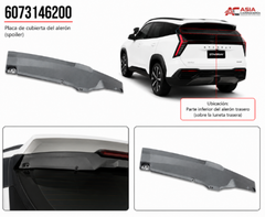Cubierta de Spoiler - Geely Starray