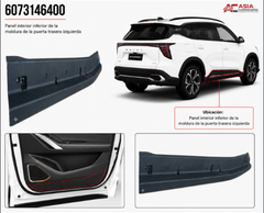 Panel Inferior Puerta Trasera (Interior) - Geely Starray