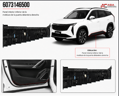 Panel Inferior Puerta Delantera (Interior) - Geely Starray