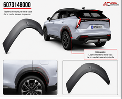 Ceja de Guardafango Trasero (Tipo 3) - Geely Starray