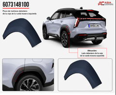 Ceja de Guardafango Trasero (Tipo 2) - Geely Starray