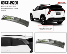 Moldura Marco Ventana P. Trasera (Tipo 2) - Geely Starray