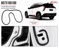 Sello de Marco Puerta Trasera - Geely Starray