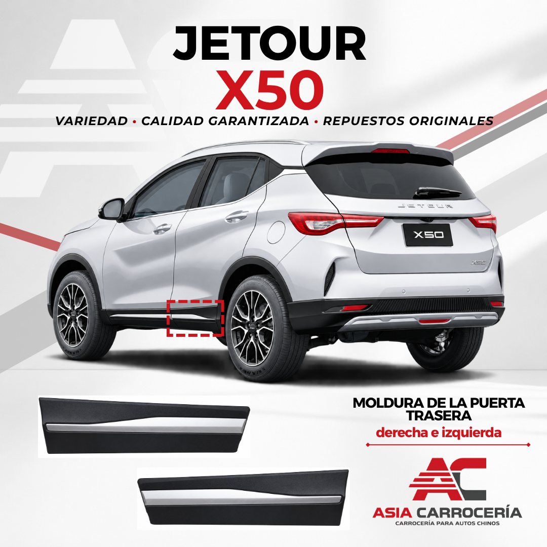 Moldura de puerta trasera (65R29R034)