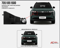 Soporte de Faro Delantero - Geely Starray
