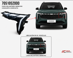 Faro Delantero (Conjunto) (Tipo 2) - Geely Starray