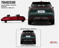 Faro Antiniebla Trasero - Geely Starray
