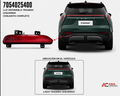 Faro Antiniebla Trasero - Geely Starray