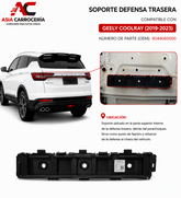 Soporte Izquierdo Defensa Trasera Geely Coolray