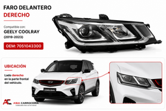 Faro Delantero Derecho Geely Coolray