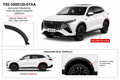 Moldura de Arco de Rueda Trasera Derecha - Kaiyi X7