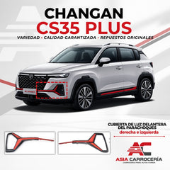 Cubierta luz delantera parachoques izquierda Changan CS35 Plus