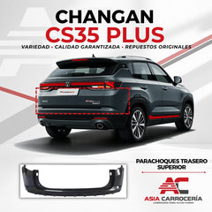 Parachoques trasero superior Changan CS35 Plus