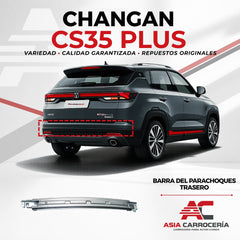 Barra del parachoques trasero Changan CS35 Plus