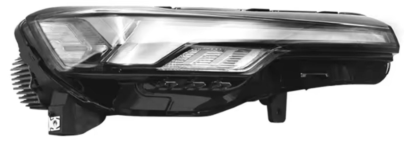 Faro frontal derecho detalle