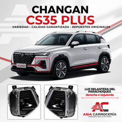 Luz delantera del parachoques izquierda Changan CS35 Plus