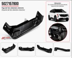 Viga de Soporte de Faro Delantero - Geely Starray