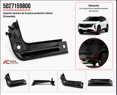 Soporte de Placa Protectora Inferior - Geely Starray