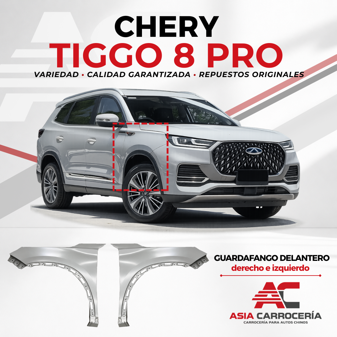 Guardafango delantero — Chery Tiggo 8 Pro