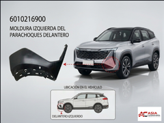 Panel Decorativo de Defensa Delantera - Geely Starray