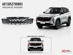 Parrilla Frontal (Máscara) Negro - Geely Starray