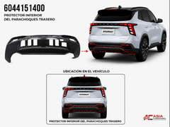 Defensa Trasera Inferior (Cuerpo) - Geely Starray