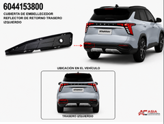 Moldura Reflectante de Defensa Trasera - Geely Starray