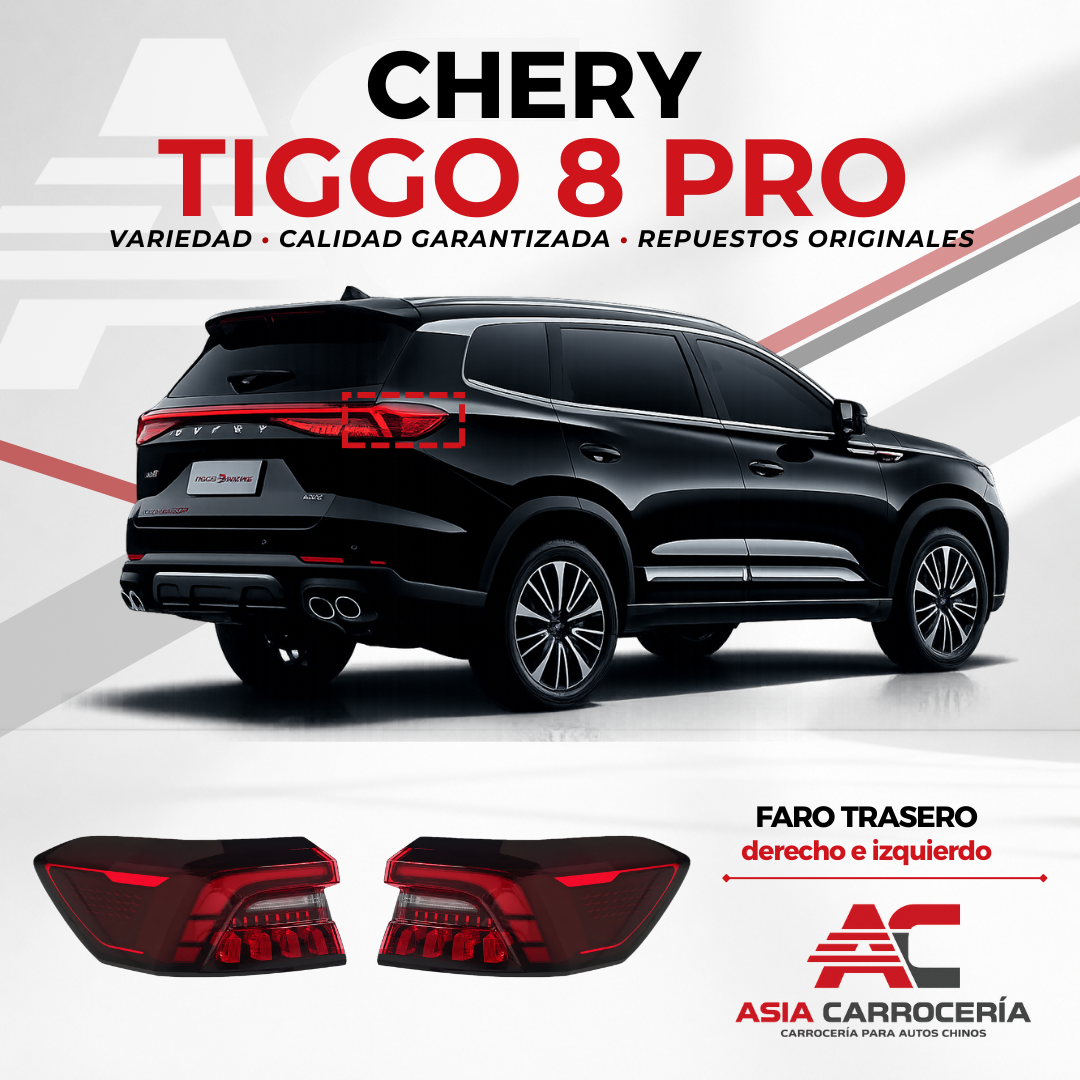 Luz trasera de esquina — Chery Tiggo 8 Pro