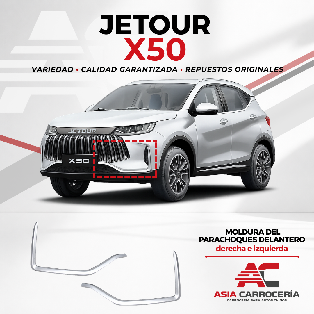 Moldura del parachoques delantero (63A61A389-04)