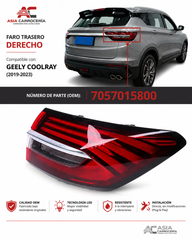 Lampara Trasera Exterior Derecha Geely Coolray
