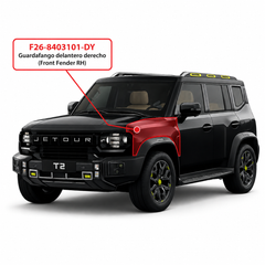 Guardafango Izquierdo - Jetour T2