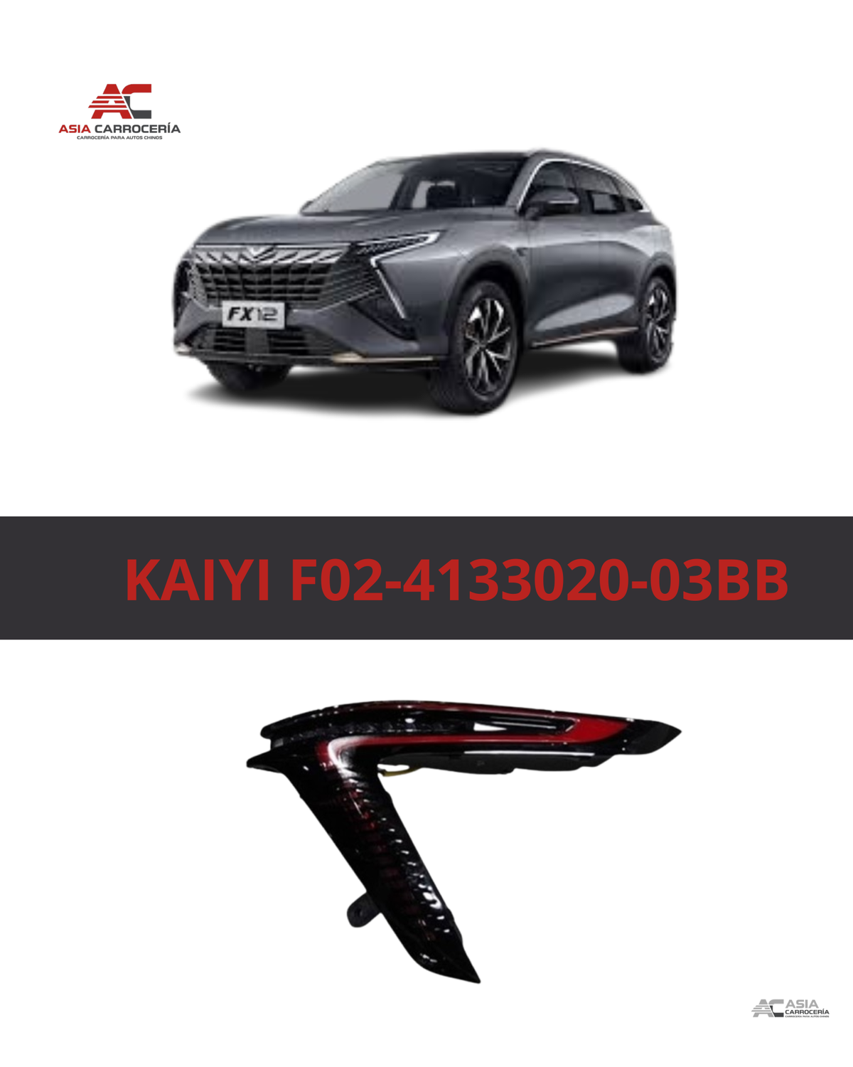 Stop Trasero Derecho LED - Kaiyi X7