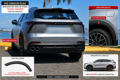 Moldura/Pieza 5500-130 - Kaiyi X7 - Lado Izquierdo